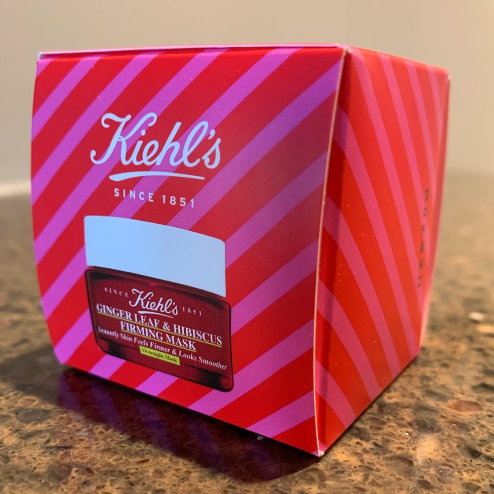 Kiehl’s ginger leaf and hibiscus firming mask